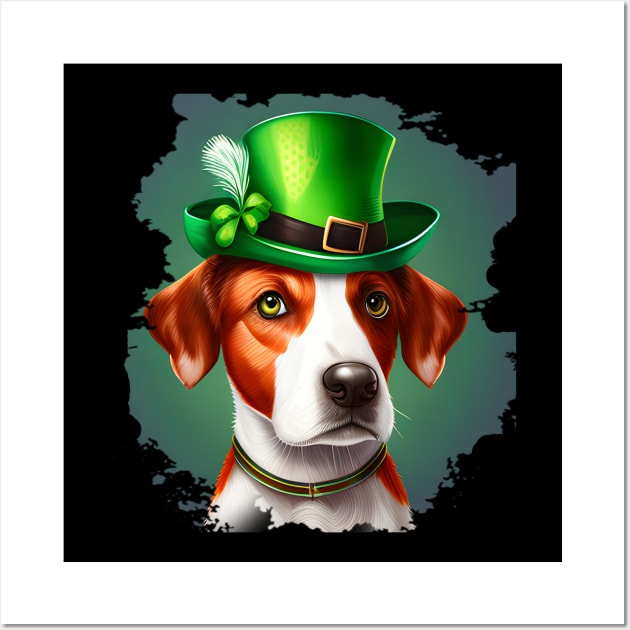 Dog Thinking About St. Patrick's Day Wall Art by Freeman Thompson Weiner